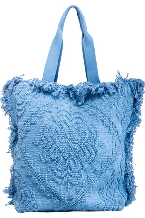 ICONIQUE BORSA A MANO IN NAPPA DI COTONE