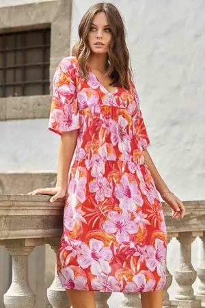 David Beachwear ABITO LUNGO A FIORI