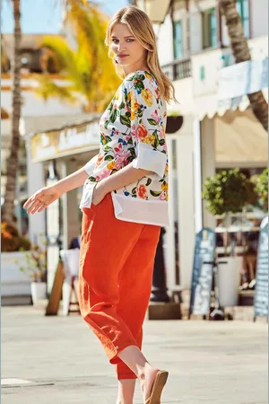 ICONIQUE BLUSA A FIORI