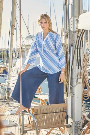 ICONIQUE PANTALONI PALAZZO LINO