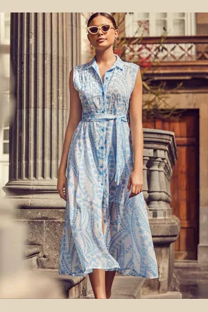 ICONIQUE ABITO CAMICIA LUNGO SMANICATO AMABEL
