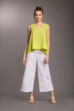 ICONIQUE PANTALONI GAMBA LARGA KAI