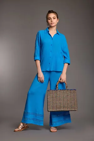 ICONIQUE PANTALONI PALAZZO DIXIE