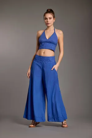 ICONIQUE PANTALONI PALAZZO TERA