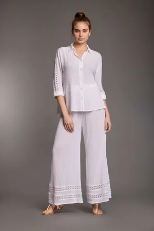 ICONIQUE PANTALONI PALAZZO DIXIE