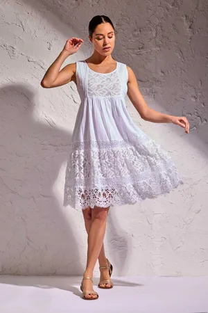 David Beachwear ABITO SMANICATO CON RICAMI IN PIZZO PILAR