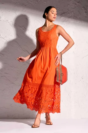 David Beachwear ABITO LUNGO CON RICAMI IN PIZZO GAIA