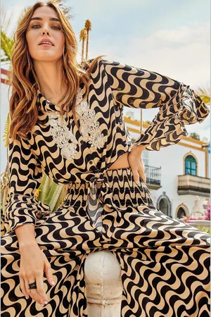 ICONIQUE CAMICIA GEOMETRICA
