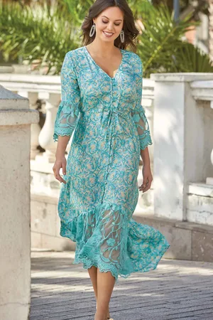 David Beachwear ABITO LUNGO RICAMATO