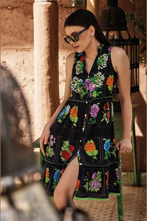 David Beachwear ABITO SMANICATO PRATO FIORITO