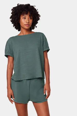 Top Pigiama Donna Triumph Climate Control - Scollo Tondo In Viscosa Elastica, Morbido E Traspirante