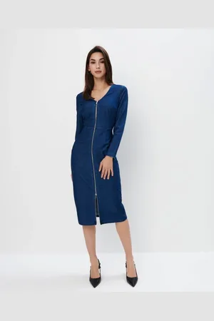 Mohito Abito midi in jeansazzurro