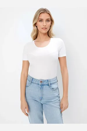 Mohito T-shirt in misto viscosabianco