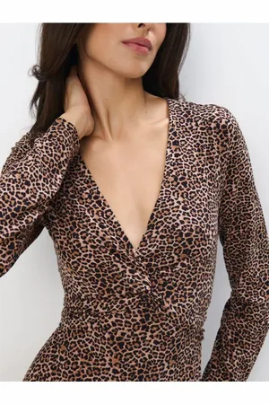 Mohito Mini abito con stampa leopardatabeige