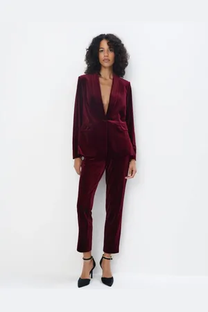 Mohito Pantaloni in velourmaroon