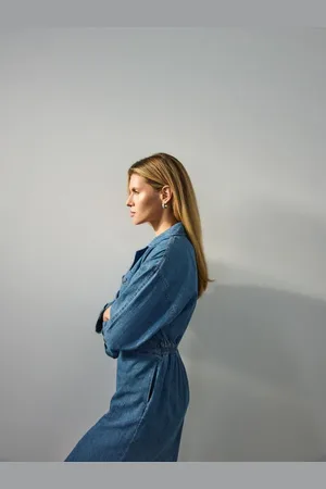 Mohito Abito midi in jeansblu