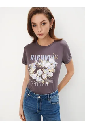 Mohito T-shirt stampatabianco