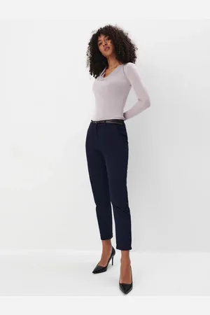 Mohito Pantaloni a sigaretta con cinturablu scuro