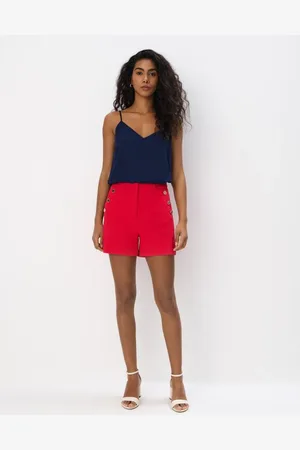 Mohito Pantaloncini con bottoni decorativirosso