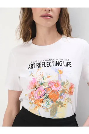 Mohito T-shirt in cotonebianco