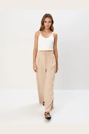 Mohito Pantaloni a gamba largabeige