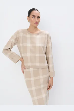 Mohito Maglione a quadribeige