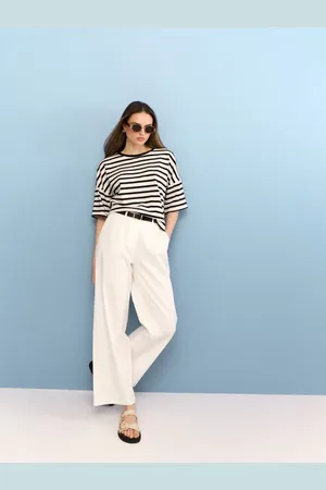 Mohito Pantaloni a gamba ampia con cinturapanna
