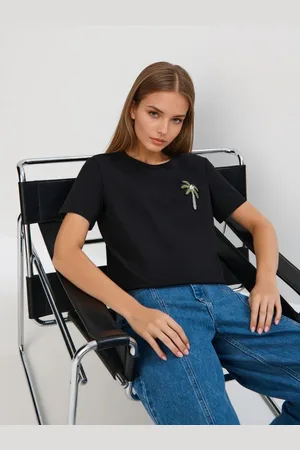 Mohito T-shirt con appliquebianco