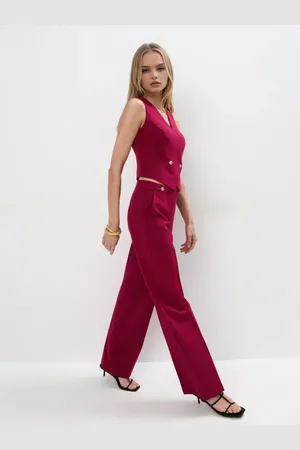 Mohito Pantaloni a gamba largafucsia
