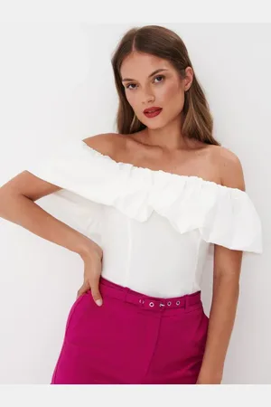 Mohito Blusa a spalle scopertebianco