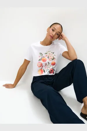 Mohito LADIES` T-SHIRTbianco