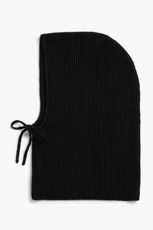 Monki Donna Cappelli - Knitted hood with drawstring