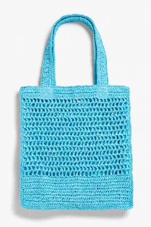 Monki Donna Shopper e tote bag - Crochet style tote bag