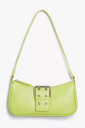 Monki Donna Borse a mano - Faux leather hand bag with buckle