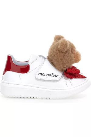 MONNALISA Sneakers nappa teddy fiocco
