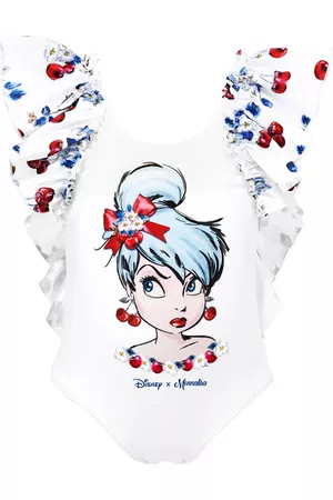 MONNALISA Bambina Costumi Interi con volant - Costume stretch Trilli con rouches