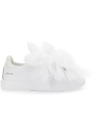 MONNALISA Sneakers bycast con fiocchi tulle
