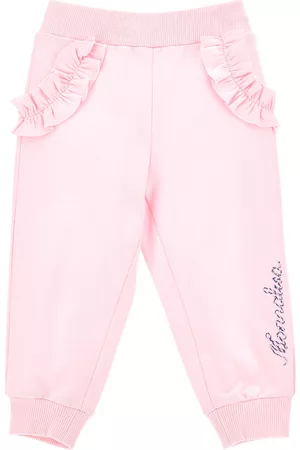 MONNALISA Bambina Joggers - Jogger felpa con rouches