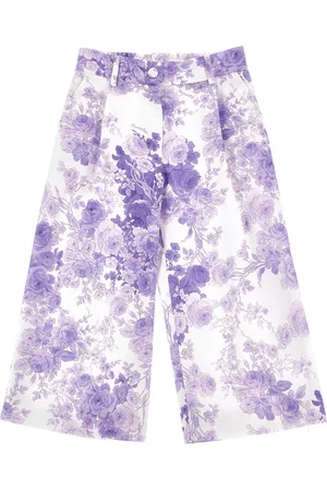 MONNALISA Pantaloni raso cotone
