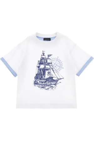 MONNALISA T-shirt jersey stampa pirati