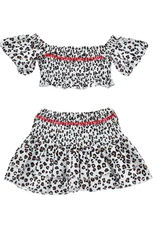 MONNALISA Set mare stampa animalier