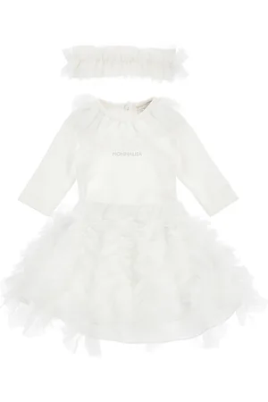 MONNALISA Completo cotone e tulle tre pezzi