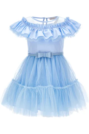 MONNALISA Abito tulle con volant