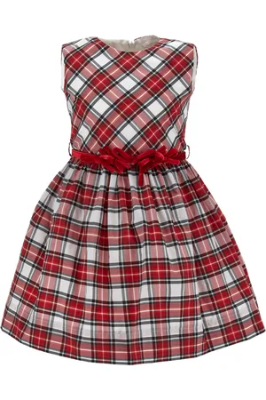 MONNALISA Scamiciato taffet?? tartan