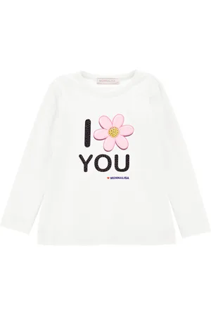 MONNALISA T shirt jersey strass