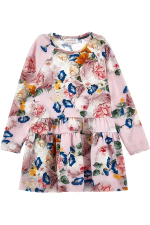 MONNALISA Abito jersey rose barocche