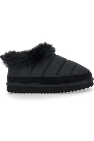 MONNALISA Slip on tessuto tecnico e peluche