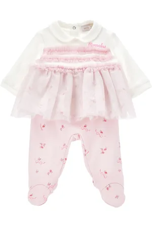 MONNALISA Completo 2 pezzi tulle stampato