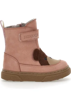 MONNALISA Boots nabuk con interni montone