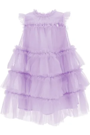 MONNALISA Abito tulle balze